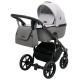 Універсальна коляска 2 в 1 Adamex Nola ps-79 світло-сірий/сірий