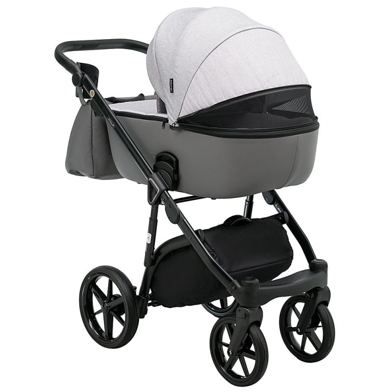 Універсальна коляска 2 в 1 Adamex Nola ps-79 світло-сірий/сірий