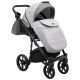Універсальна коляска 2 в 1 Adamex Nola ps-79 світло-сірий/сірий