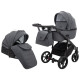 Універсальна коляска 2 в 1 Adamex Nola Eco sa-5 графіт