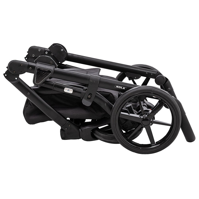 Універсальна коляска 2 в 1 Adamex Nola Eco sa-5 графіт