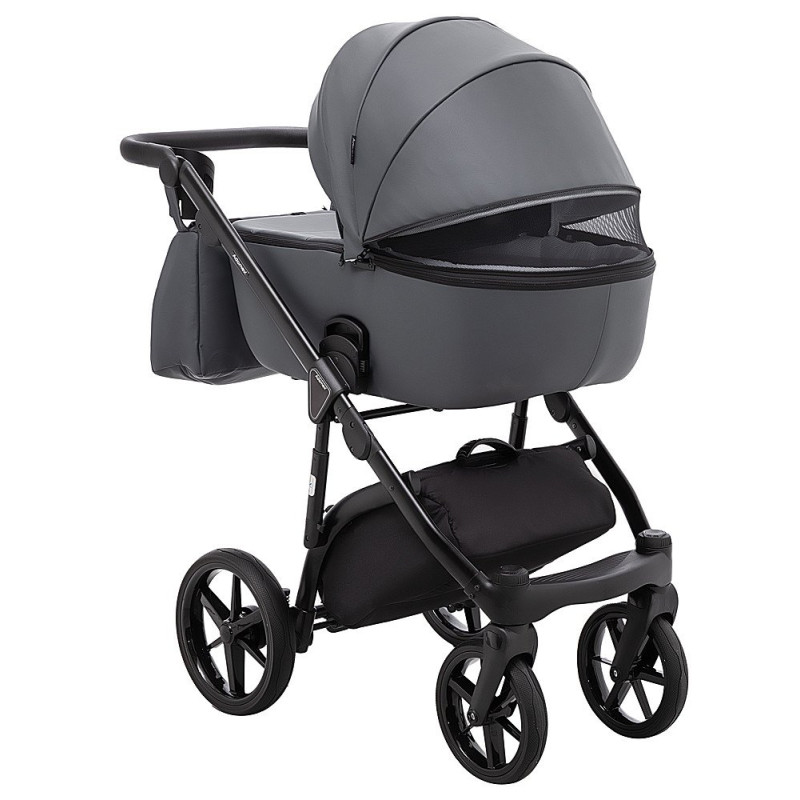 Універсальна коляска 2 в 1 Adamex Nola Eco sa-5 графіт