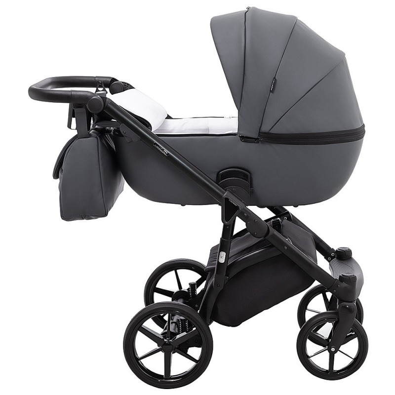Універсальна коляска 2 в 1 Adamex Nola Eco sa-5 графіт