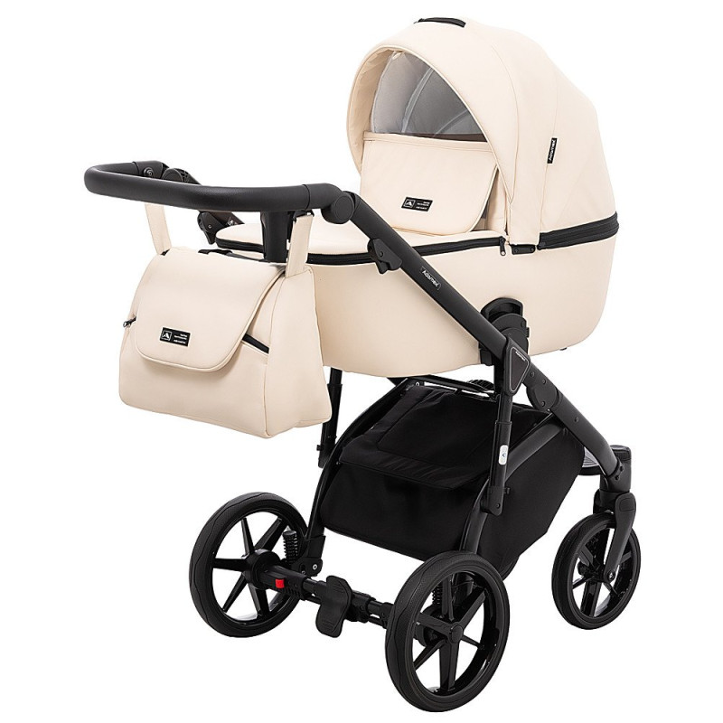 Універсальна коляска 2 в 1 Adamex Nola Eco бежевий