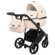 Універсальна коляска 2 в 1 Adamex Nola Eco бежевий