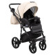 Універсальна коляска 2 в 1 Adamex Nola Eco бежевий