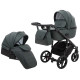 Універсальна коляска 2 в 1 Adamex Nola Eco темно-зелений