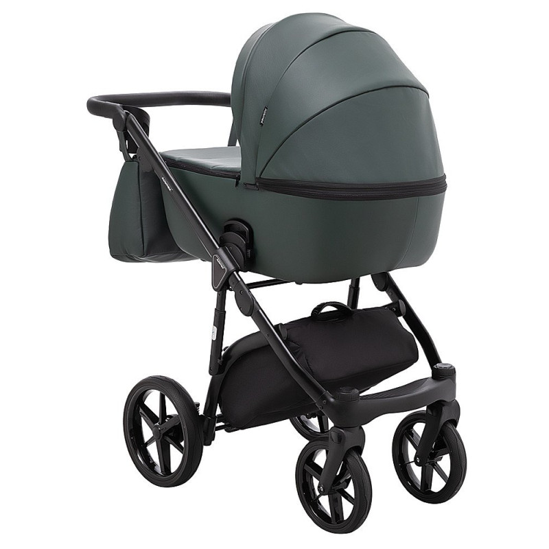 Універсальна коляска 2 в 1 Adamex Nola Eco темно-зелений
