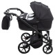 Універсальна коляска 2 в 1 для двійні Adamex Leo Duo Tip TK-53 чорний
