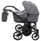 Універсальна коляска 2 в 1 для двійні Adamex Leo Duo Tip TК-57 графіт
