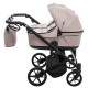 Універсальна коляска 2 в 1 для двійні Adamex Leo Duo Tip TK-72 капучино