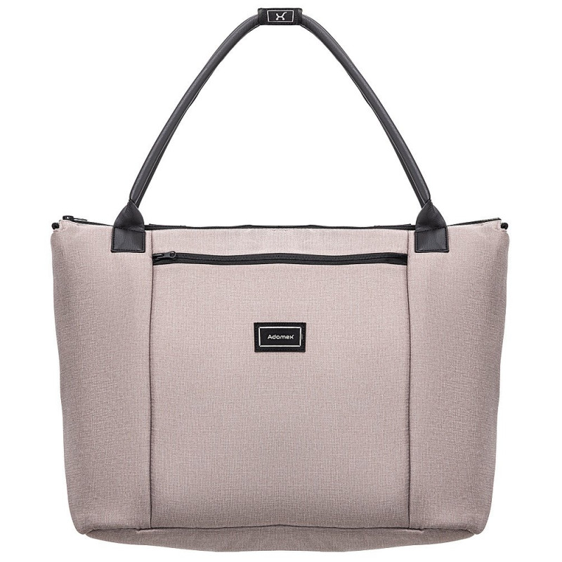 Універсальна коляска 2 в 1 для двійні Adamex Leo Duo Tip TK-72 капучино