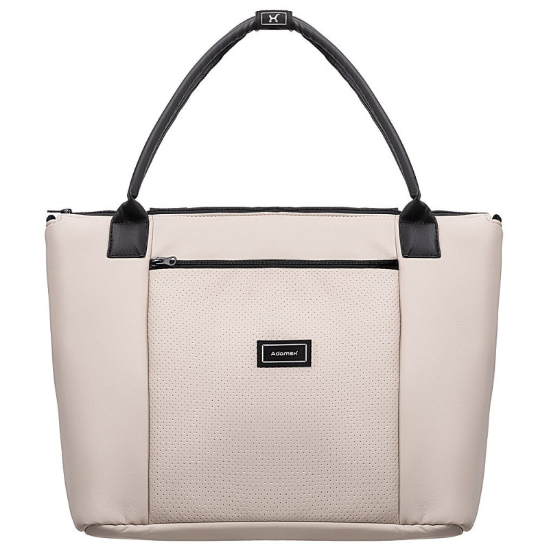 Універсальна коляска 2 в 1 для двійні Adamex Leo Duo Eco SA-7 лате