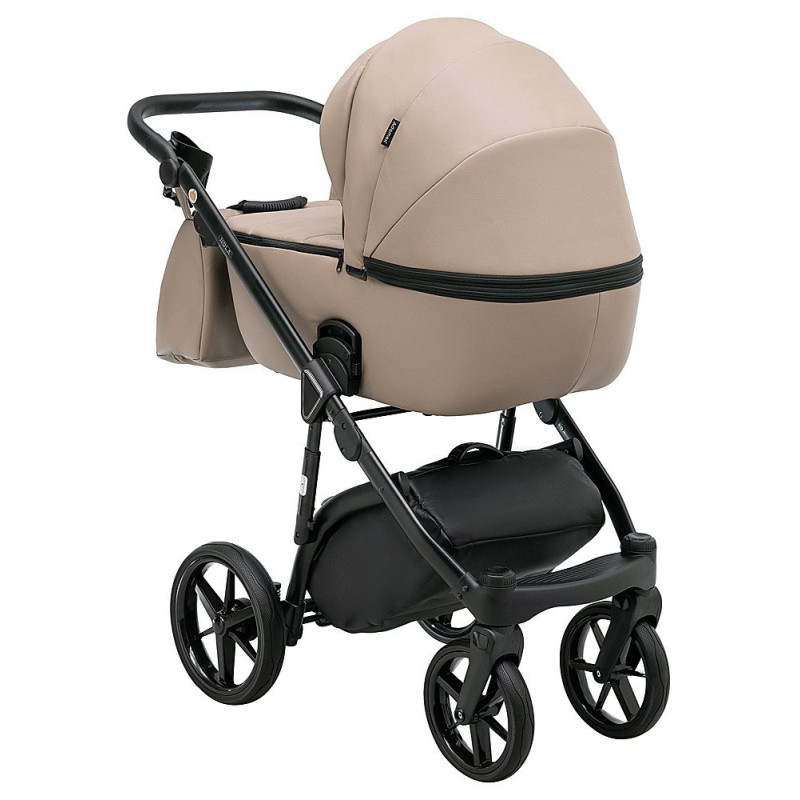 Універсальна коляска 2 в 1 Adamex Nola Eco sa-9 темний капучино