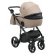Універсальна коляска 2 в 1 Adamex Nola Eco sa-9 темний капучино