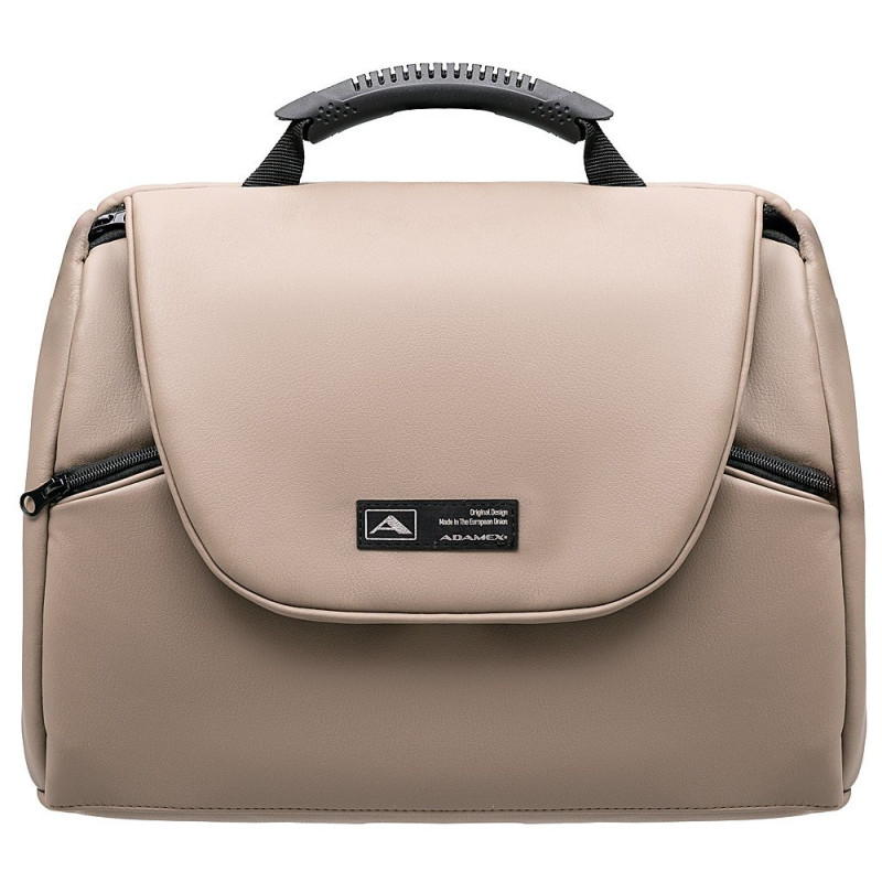 Універсальна коляска 2 в 1 Adamex Nola Eco sa-9 темний капучино