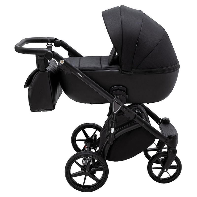 Універсальна коляска 2 в 1 Adamex Nola ps-37 чорний