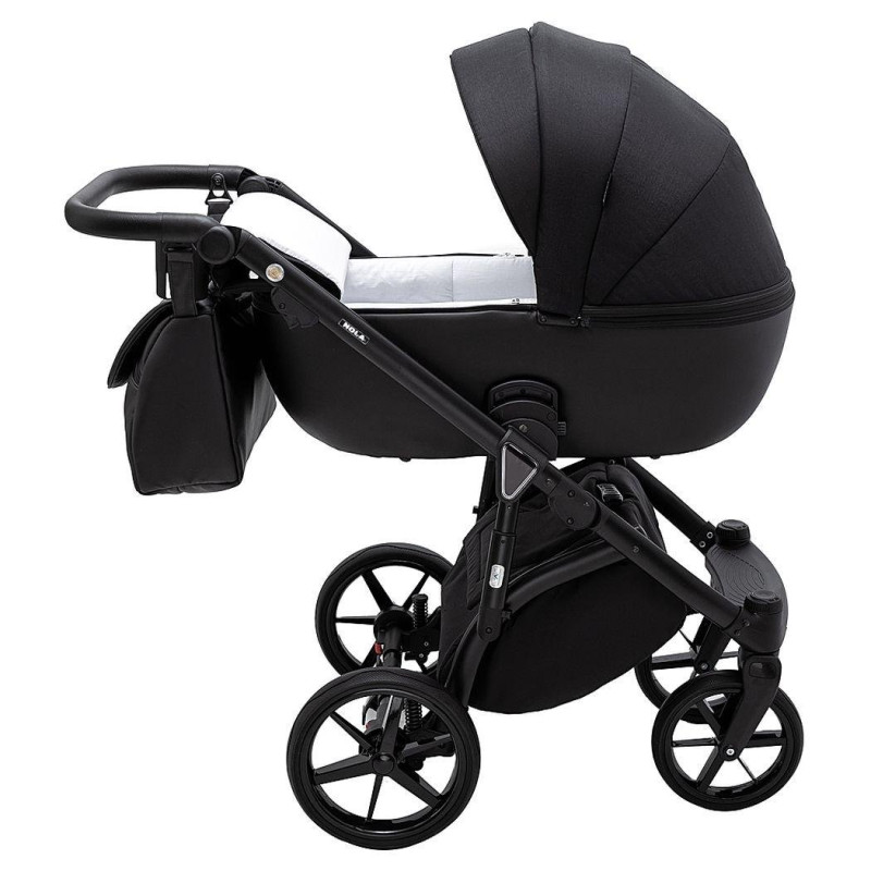 Універсальна коляска 2 в 1 Adamex Nola ps-37 чорний