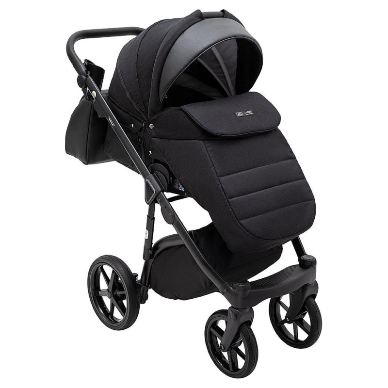 Універсальна коляска 2 в 1 Adamex Nola ps-37 чорний