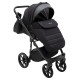 Універсальна коляска 2 в 1 Adamex Nola ps-37 чорний
