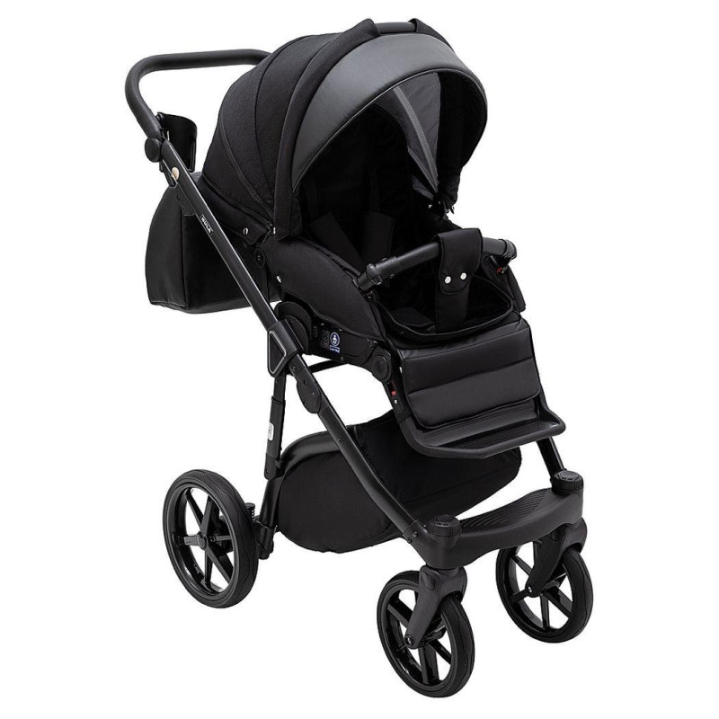 Універсальна коляска 2 в 1 Adamex Nola ps-37 чорний