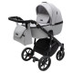 Універсальна коляска 2 в 1 Adamex Nola ps-46 світло-сірий