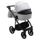Універсальна коляска 2 в 1 Adamex Nola ps-46 світло-сірий
