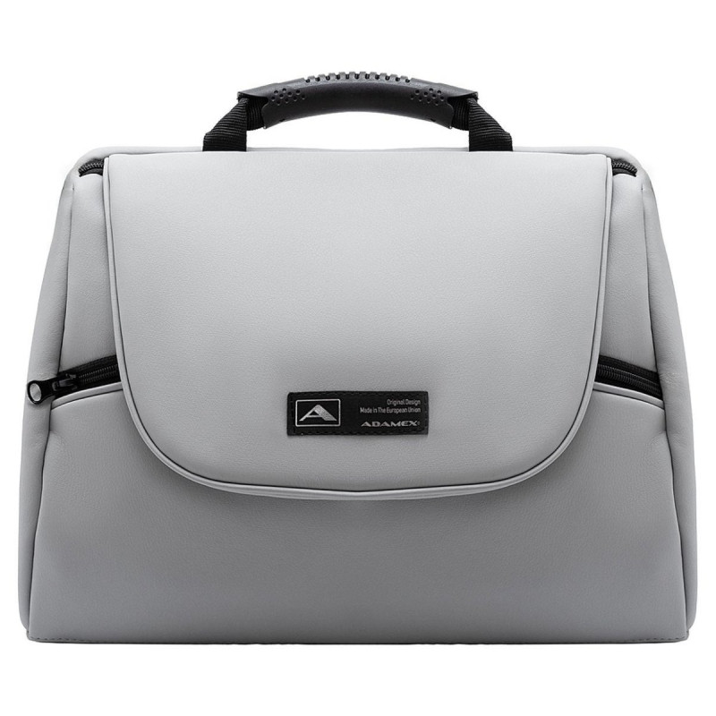 Універсальна коляска 2 в 1 Adamex Nola ps-46 світло-сірий