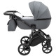 Універсальна коляска 2 в 1 Adamex Nola Eco сірий