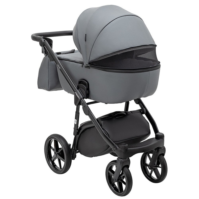 Універсальна коляска 2 в 1 Adamex Nola Eco сірий