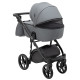 Універсальна коляска 2 в 1 Adamex Nola Eco сірий