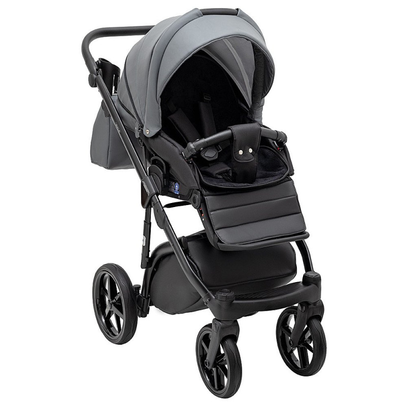 Універсальна коляска 2 в 1 Adamex Nola Eco сірий