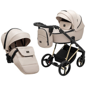 Універсальна коляска 2 в 1 Adamex Blanc Special Edidion ps-532