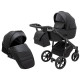 Універсальна коляска 2 в 1 Adamex Nola Eco чорний