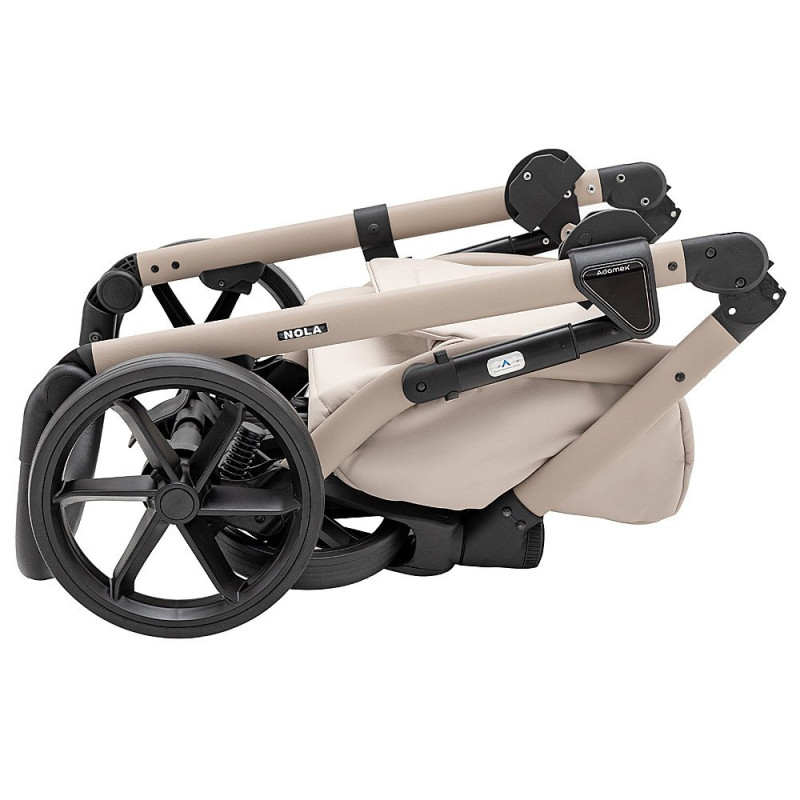 Універсальна коляска 2 в 1 Adamex Nola Natura vanilla
