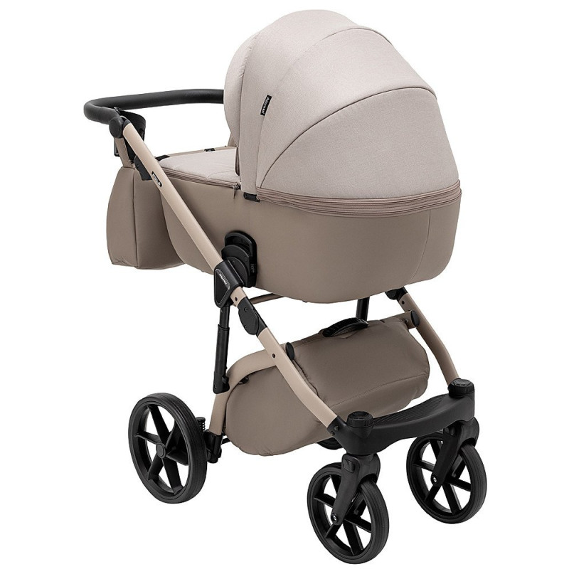 Універсальна коляска 2 в 1 Adamex Nola Natura cappuccino
