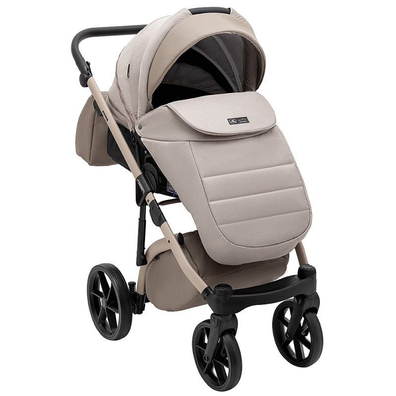 Універсальна коляска 2 в 1 Adamex Nola Natura cappuccino