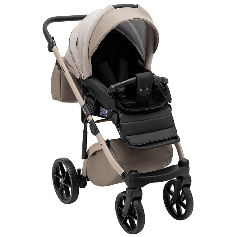 Універсальна коляска 2 в 1 Adamex Nola Natura cappuccino