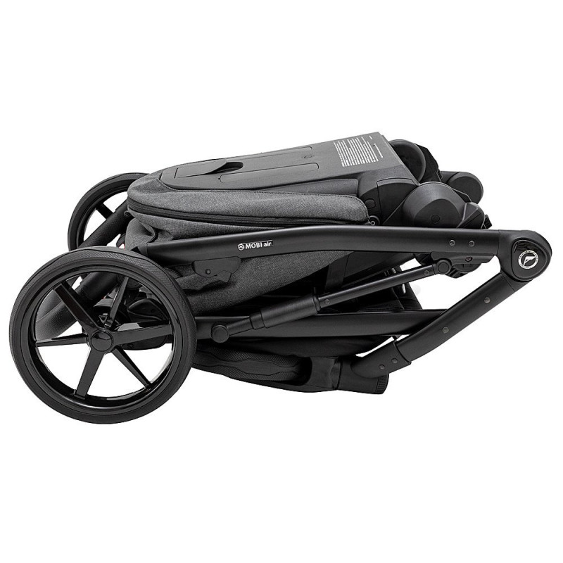 Універсальна коляска 2 в 1 Adamex Mobi Air Thermo New TIP tk-57 графіт