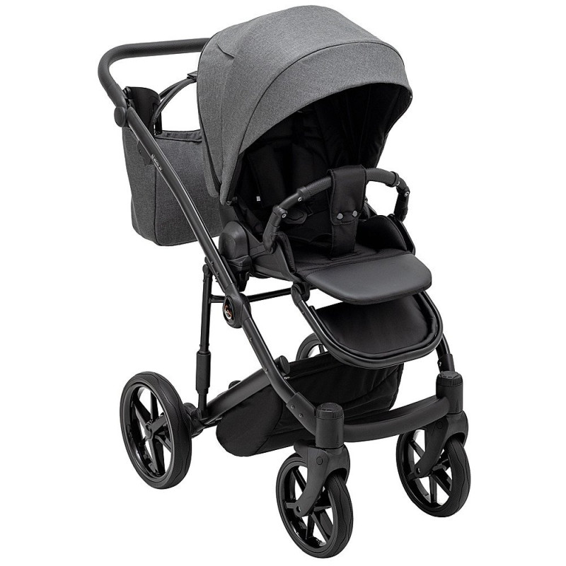 Універсальна коляска 2 в 1 Adamex Mobi Air Thermo New TIP tk-57 графіт