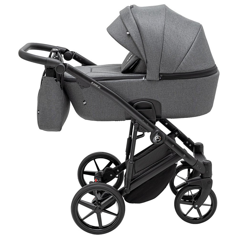 Універсальна коляска 2 в 1 Adamex Mobi Air Thermo New TIP tk-57 графіт
