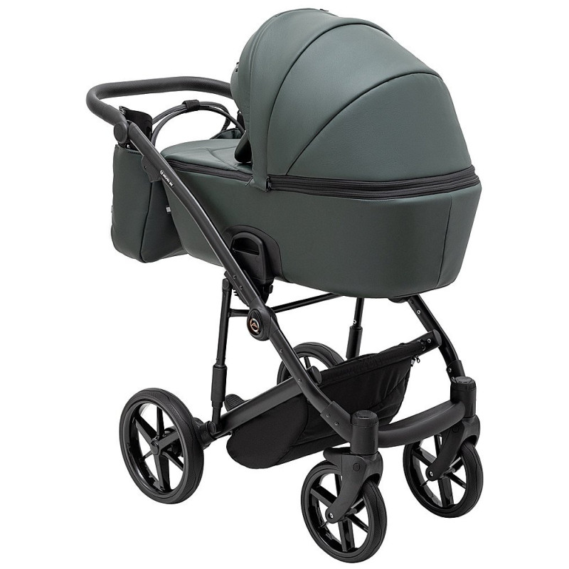 Універсальна коляска 2 в 1 Adamex Mobi Air Thermo New ECO темо-зелений