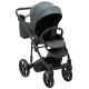 Універсальна коляска 2 в 1 Adamex Mobi Air Thermo New ECO темо-зелений