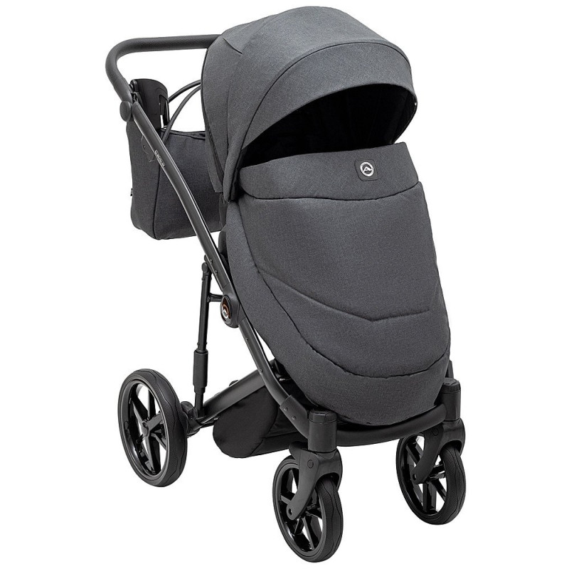 Універсальна коляска 2 в 1 Adamex Mobi Air Thermo New TIP графіт
