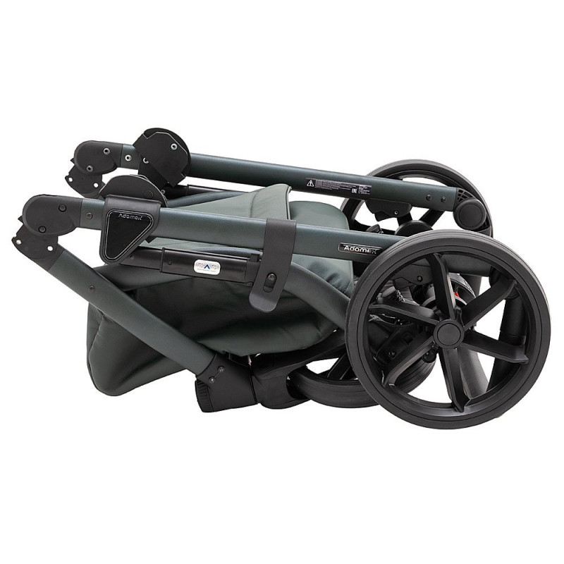 Універсальна коляска 2 в 1 Adamex Nola Natura 12 forest