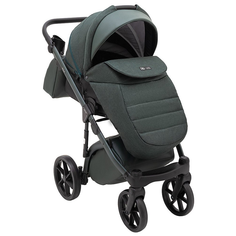 Універсальна коляска 2 в 1 Adamex Nola Natura 12 forest