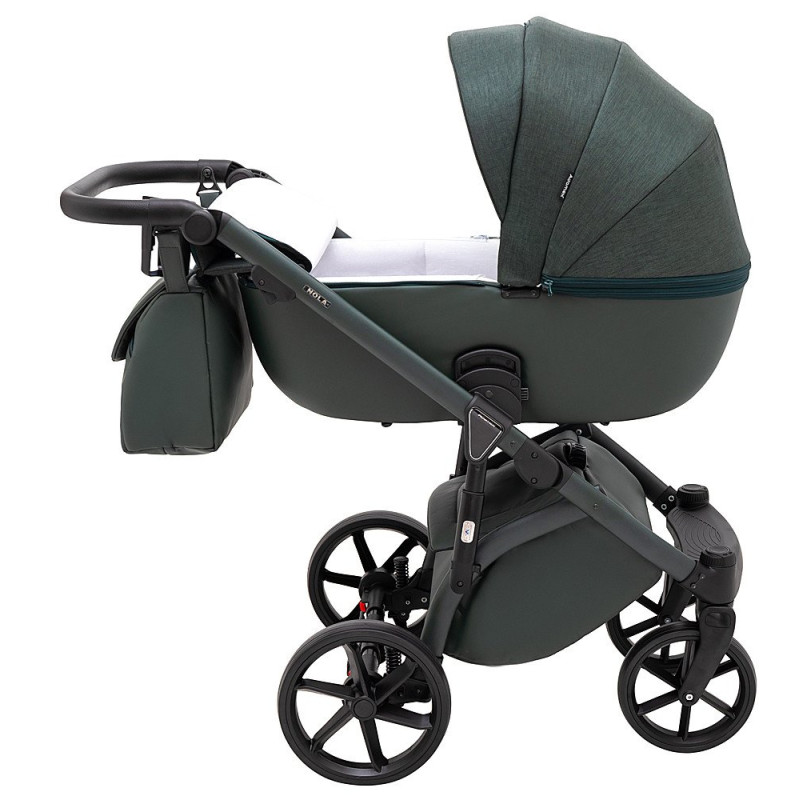 Універсальна коляска 2 в 1 Adamex Nola Natura 12 forest