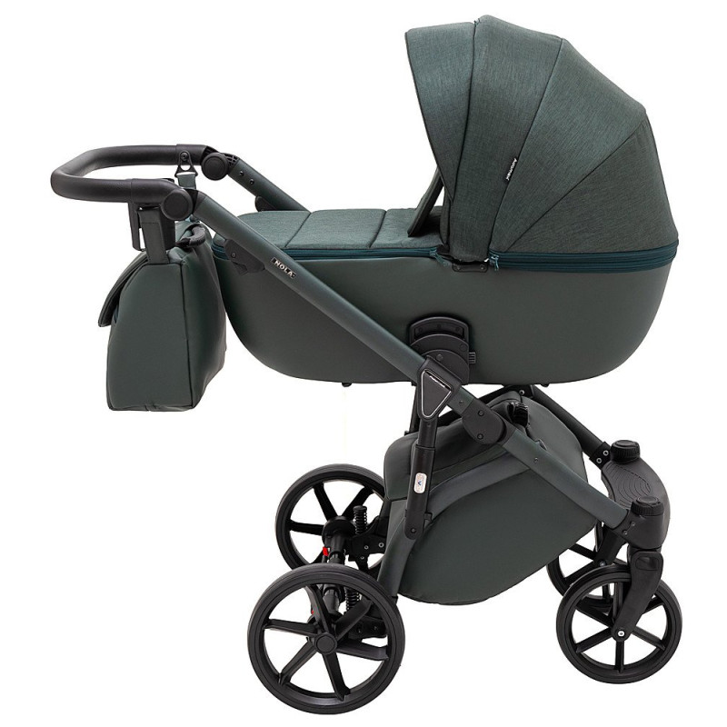 Універсальна коляска 2 в 1 Adamex Nola Natura 12 forest
