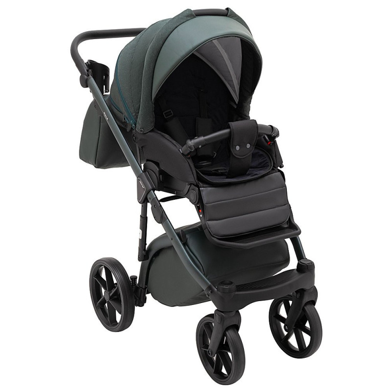 Універсальна коляска 2 в 1 Adamex Nola Natura 12 forest