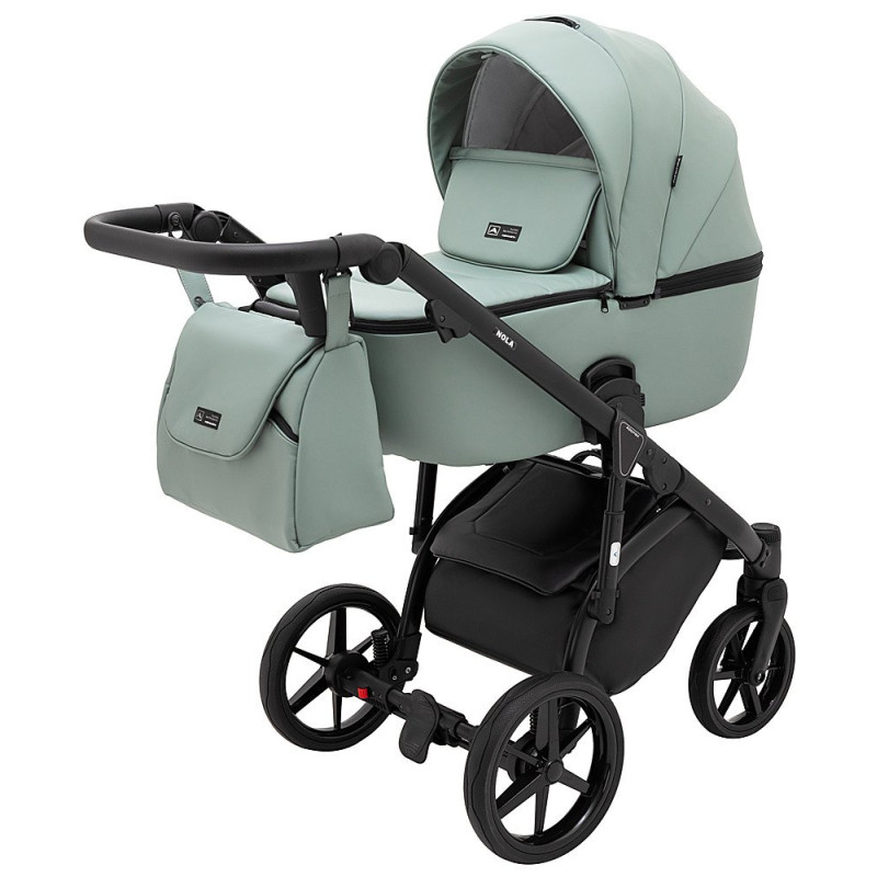 Універсальна коляска 2 в 1 Adamex Nola Eco нефрит